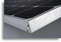 Mitsubishi Solar double corrosion resistant frames.